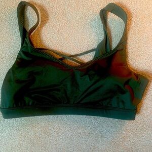 Victoria Secret sports bra with built in cups. Size large.